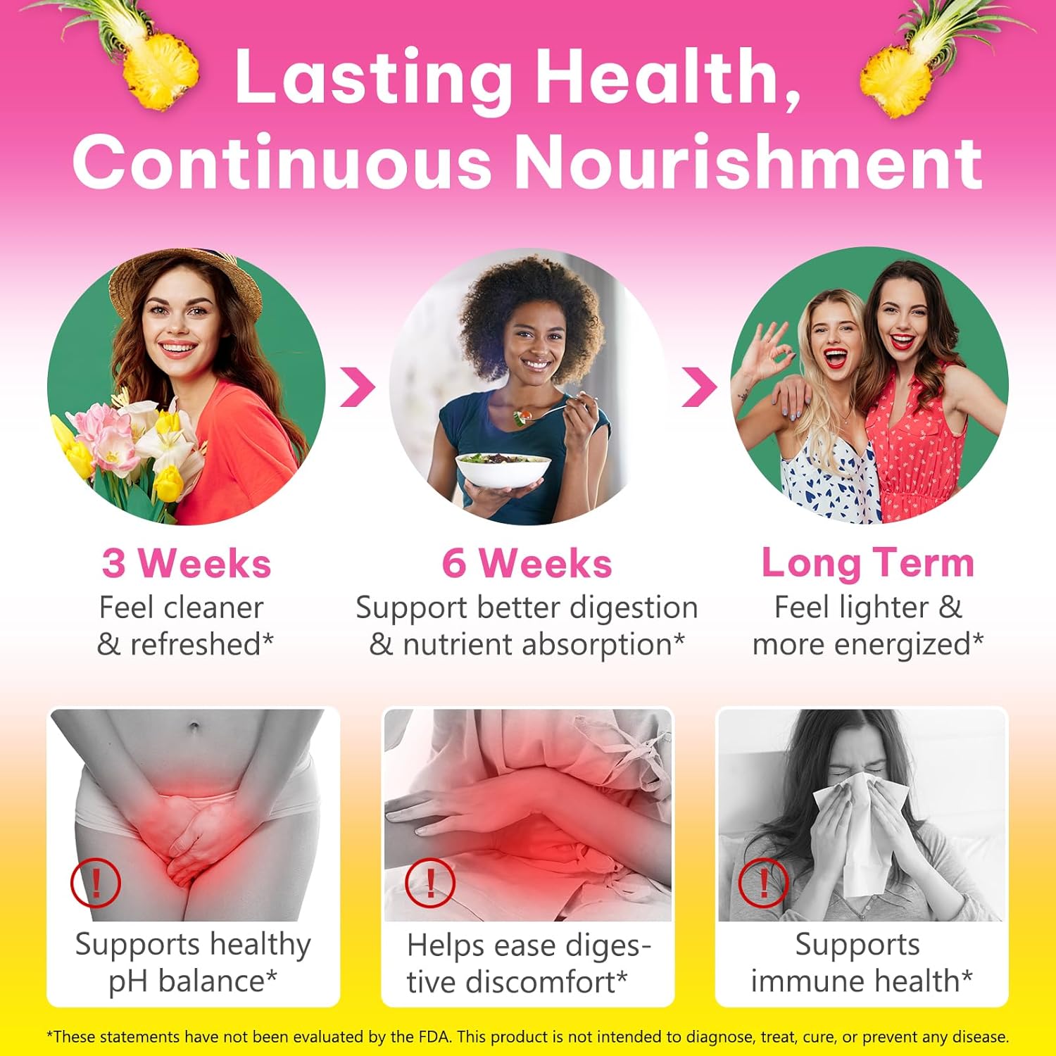 Women's Probiotic + Slippery Elm Gummies