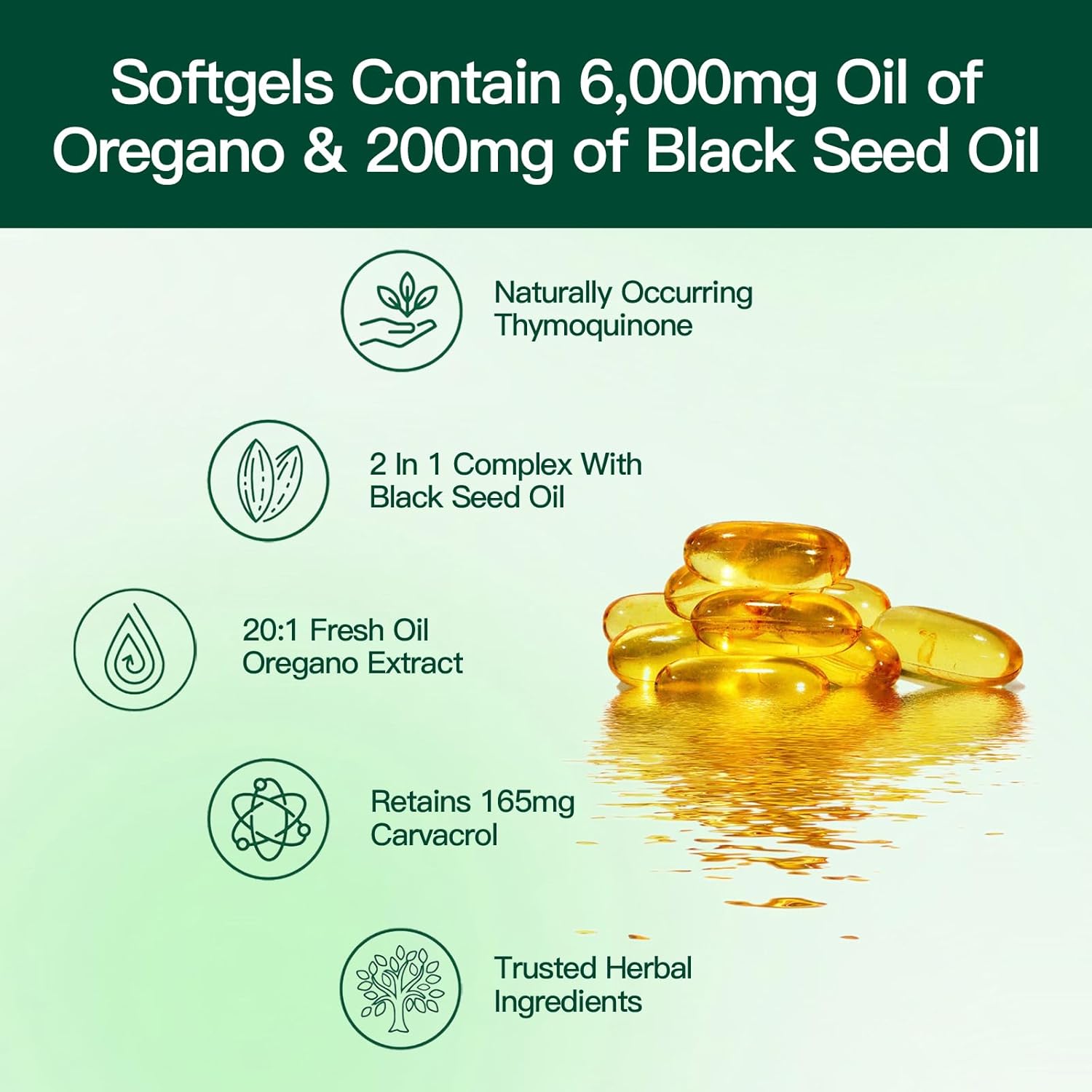 Oil of Oregano with Black Seed Oil