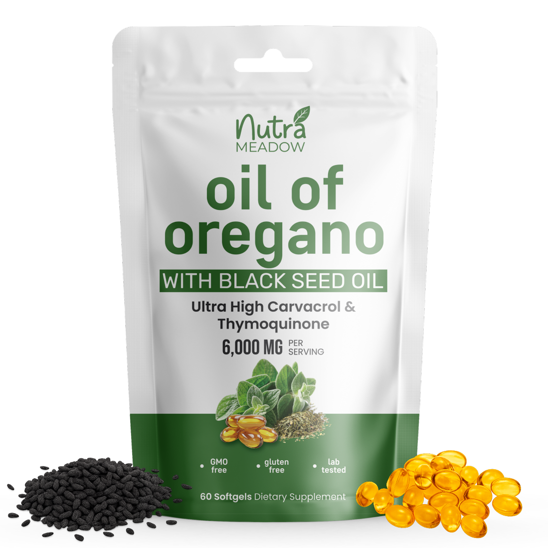 Oil of Oregano with Black Seed Oil